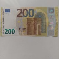 Банкнота 200 евро 2019 г. (от банкова опаковка), снимка 1 - Нумизматика и бонистика - 39961814