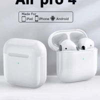 Bluetooth 5.0 слушалки Pro 4, Super Bass с калъф за зареждане, снимка 2 - Слушалки и портативни колонки - 44687688