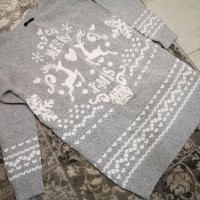 Дамски мек пуловер Reserved М размер, уголемен пасва на ХЛ, снимка 2 - Блузи с дълъг ръкав и пуловери - 39128831