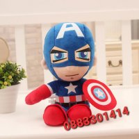 Капитан Америка Плюшен, снимка 1 - Плюшени играчки - 39577226