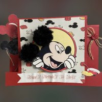 3Д картичка за рожден ден Мики Маус, снимка 1 - Други - 38375520