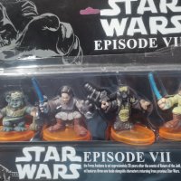 6 бр малки Междузвездни Войни Star Wars пластмасови PVC фигурки топери за игра и украса торта, снимка 2 - Фигурки - 28980388