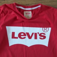 Levi's The Perfect Logo T-Shirt - страхотна дамска тениска , снимка 3 - Тениски - 29658182