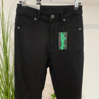 Черен панталон/дънки слим в размер 26-27 отговаря на S, снимка 6 - Дънки - 44514527