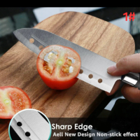 Нов Модел Японски кухненски ножове, снимка 3 - Прибори за хранене, готвене и сервиране - 39299326