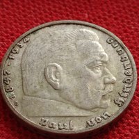 СРЕБЪРНА МОНЕТА 2 райхсмарки 1937г. Нацистка Германия Трети Райх PAUL von HINDENBURG 29400, снимка 8 - Нумизматика и бонистика - 38491787