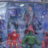 Комплект от 8 фигурки на Лигата на справедливостта (Marvel Avengers), снимка 1 - Фигурки - 38345694