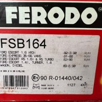 Комплект челюст FERODO FSB164  FORD Escort Mk3 Mk4, Orion Mk1, Escort Express '86, 1980 - 1990 , снимка 2 - Части - 36776350