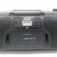 Радиокасетофон CD Philips AZ8048, снимка 1 - Радиокасетофони, транзистори - 29748321