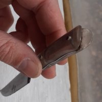 Стар критски ергенски нож острие ножче, снимка 3 - Антикварни и старинни предмети - 44481390