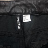 Елегантен дамски черен кожен панталон HM Devided в Панталони в гр. Шумен -  ID31343841 — Bazar.bg