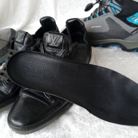 КАТО НОВИ LOUIS VUITTON® ORIGINAL LV TRAINER BLACK LEATHER SNEAKER 40 - 41, снимка 7 - Ежедневни обувки - 44465629