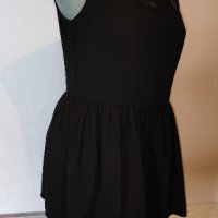 Къса черна рокля на H&M р-р S/М, снимка 2 - Рокли - 40458679