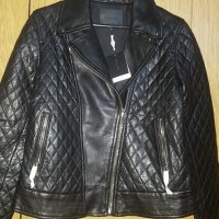 Дамско кож ено яке Massimo Dutti 2, снимка 2 - Якета - 29638819