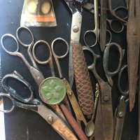 Стари ножици , снимка 2 - Антикварни и старинни предмети - 36813554