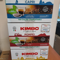 Кафе дози Kimbo Amalfi 100% Arabica 100 бр. - 40.00лв., снимка 3 - Домашни напитки - 44596245