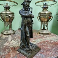 Прекрасна антикварна колекционерска френска фигура статуетка на Наполеон , снимка 3 - Антикварни и старинни предмети - 44413537