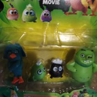 3-4 бр сет Angry Birds енгри бърдс пластмасови PVC фигурки топери за игра украса торта, снимка 2 - Други - 26812729