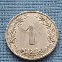 Две монети 1 millimes 1960г. Тунис/ 1 цент 1982г. Африка за КОЛЕКЦИОНЕРИ 41215, снимка 2 - Нумизматика и бонистика - 42788197