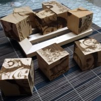 Промоция - Дървени кубчета с ваши снимки, снимка 2 - Други - 30050557