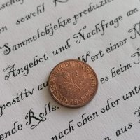 Монета - Германия - 1 пфениг | 1994г.; серия F, снимка 2 - Нумизматика и бонистика - 37747784