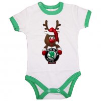 Бебешко боди Skoda Christmas Reindeer, снимка 4 - Бодита за бебе - 33765457