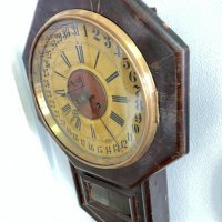 Уникален стенен часовник Юнгхаус №1842, снимка 2 - Антикварни и старинни предмети - 35565337