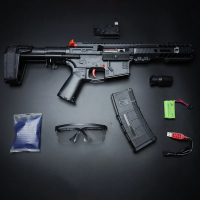 SLR- gel blaster, електрически гел бластер, детска пушка, автоматична, снимка 3 - Електрически играчки - 44666388
