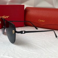 Cartier 2023 мъжки слънчеви очила авиатор унисекс дамски слънчеви очила , снимка 8 - Слънчеви и диоптрични очила - 42756966
