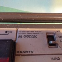 SANYO M 9903 K  Радиокасетофон, снимка 10 - Радиокасетофони, транзистори - 31449447