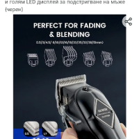 GLAKER Професионални машинки за подстригване за мъже - GLAKER Безжичен тример , снимка 3 - Машинки за подстригване - 44574765