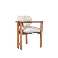 Трапезен стол, Loft, Дървен, снимка 3 - Столове - 44711644