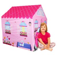 Детска палатка "Розовата къща", снимка 1 - Играчки за стая - 38242221