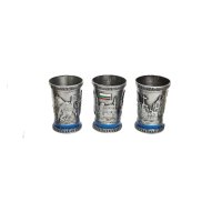 Сувенир чашка, Шот, Метална, 6 см, снимка 2 - Български сувенири - 37226978