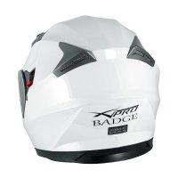 Шлем за мотор A-PRO BADGE WHITE, снимка 2 - Аксесоари и консумативи - 35434799