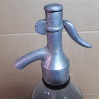Стар стъклен сифон за газирана вода , сода - Русе .Бутилка 4, снимка 5 - Антикварни и старинни предмети - 31013429