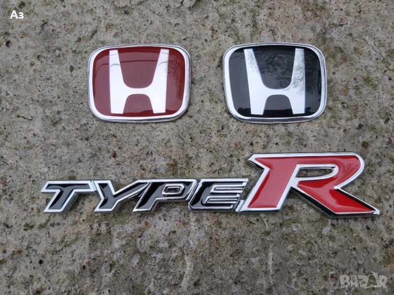 TYPE R Honda метални емблеми за волан Хонда , снимка 1