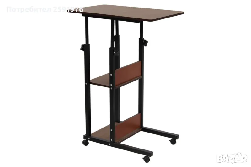 Подвижно бюро Babs,  - Орех с черно., снимка 1