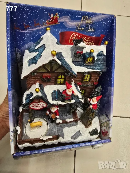 коледна декорация къща, снимка 1