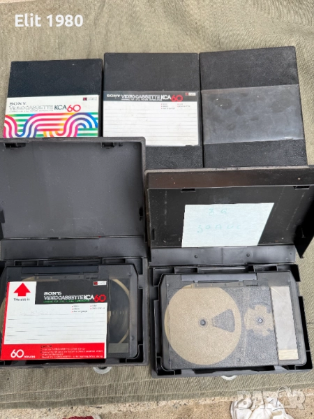 Продавам видео касети U-MATIK, снимка 1