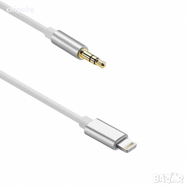 Аудио кабел, Earldom, AUX22, 3.5mm към Lightning, М/М, 1.0м, Различни цветове, снимка 1