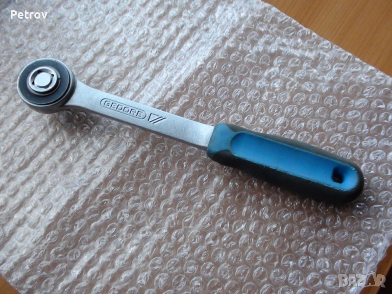 GEDORE BLAU - 1993 Z - MADE IN GERMANY - 1/2" ПРОФЕСИОНАЛНА Тресчотка / 48 зъба / 7,5° / 270 mm/GERM, снимка 1