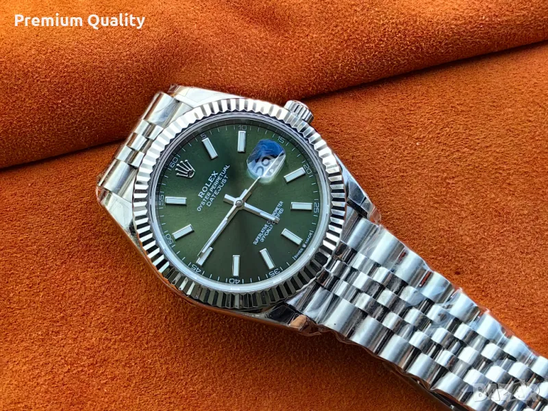 Rolex Datejust Green 41mm, снимка 1
