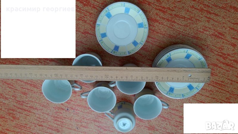 Предлагам керамичен сервиз и порцеланов сервиз, снимка 1
