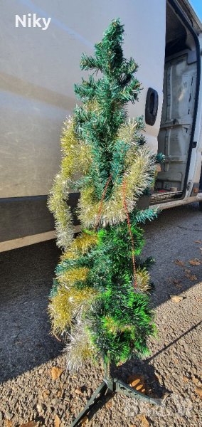 Коледна елха с украса , снимка 1