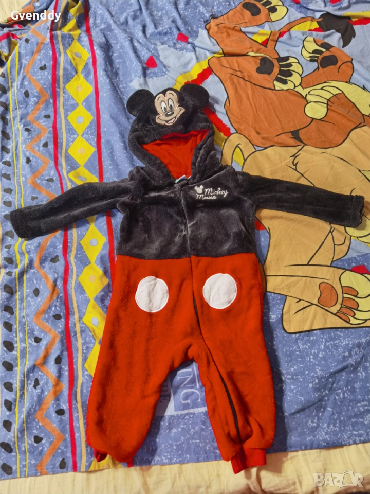 Зимен гащеризон Мики Маус , снимка 1