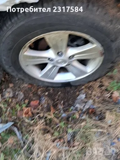 продавам 4бр.аломиниеви джанти с всесезонни гуми 18 цола, снимка 1