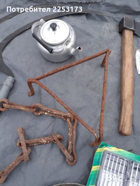 Пиростия 25см и дебела верига180см лот, снимка 1