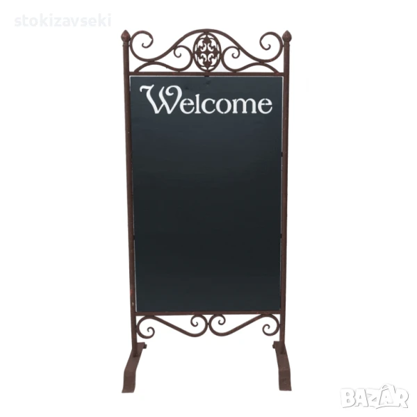 Метална информационна дъска, 56*34*116см, снимка 1