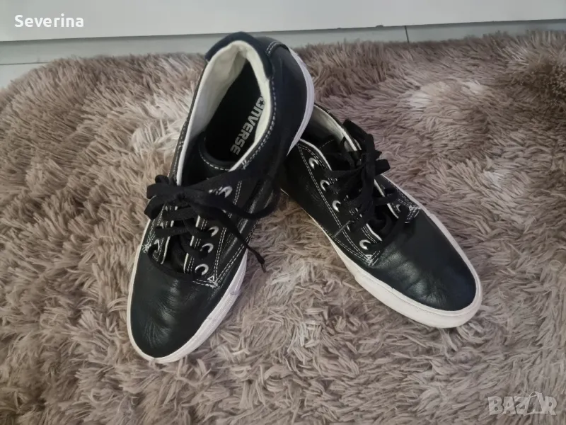 Converse *Нови, естествена кожа сникърси 41,5 , снимка 1